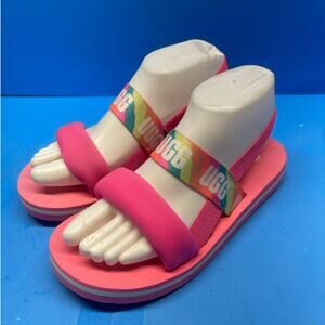 UGG Sandals Zuma Sling Slingback Pink Casual Comfort Open Toe Size 7